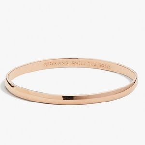 Kate Spade Stop and Smell the Roses Idiom Bangle